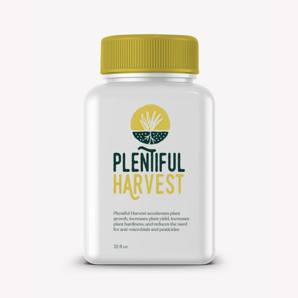 plentiful harvest 32oz bottle mockup